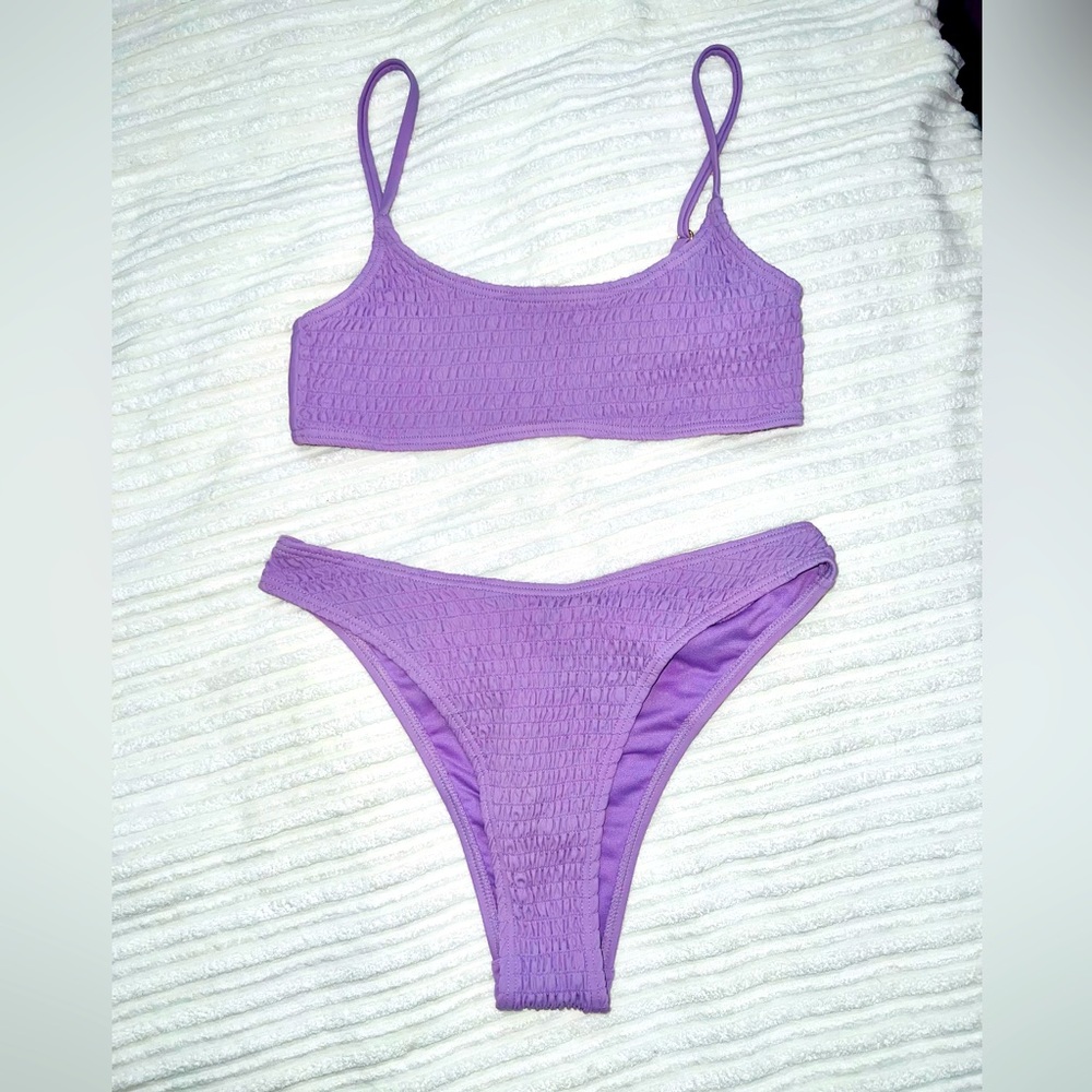 Lavender south beach bikini